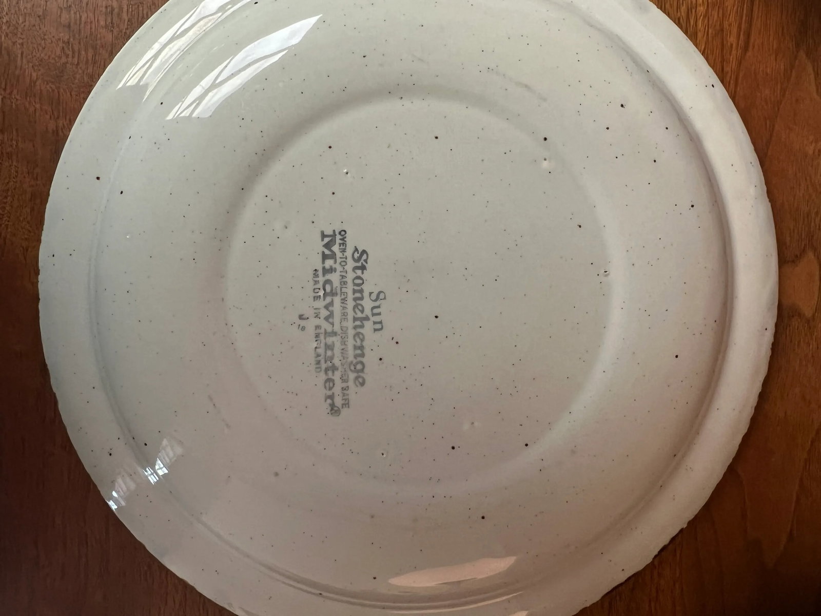 1970s Mid-Century Modern Midwinter Ltd "Sun" Stonehenge Tableware Set, Made in England- 92 Pieces - 7