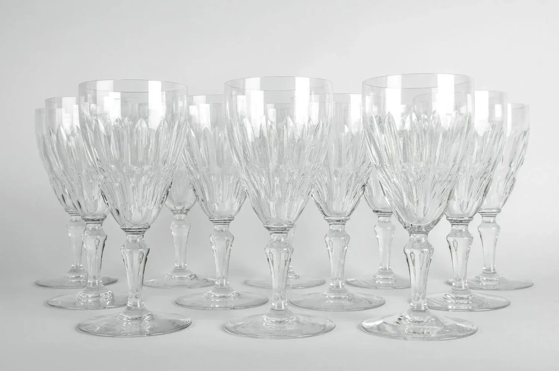 Mid 20th Century Baccarat Glassware - Set of 12 - 2