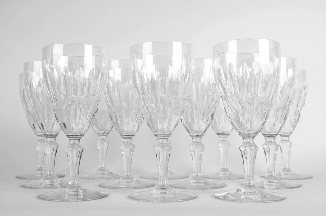 Mid 20th Century Baccarat Glassware - Set of 12 - 3