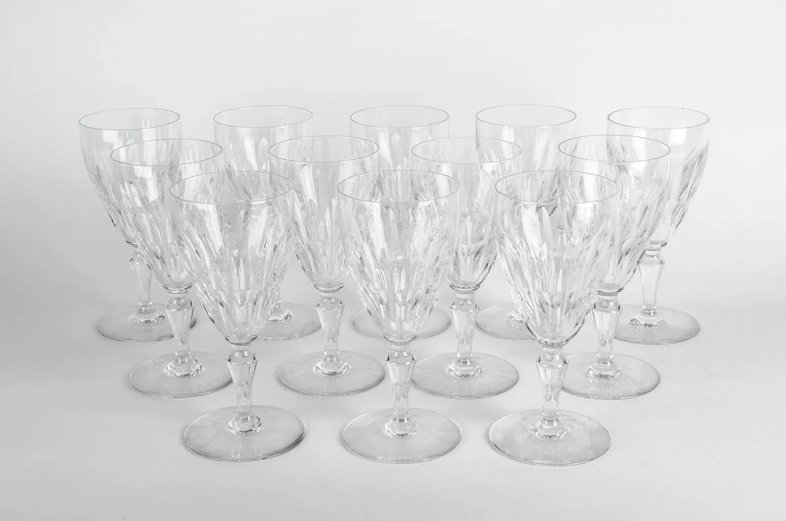 Mid 20th Century Baccarat Glassware - Set of 12 - 5