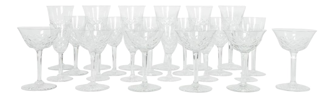 Vintage Baccarat Crystal Glassware - Set of 18 (1 of 10)