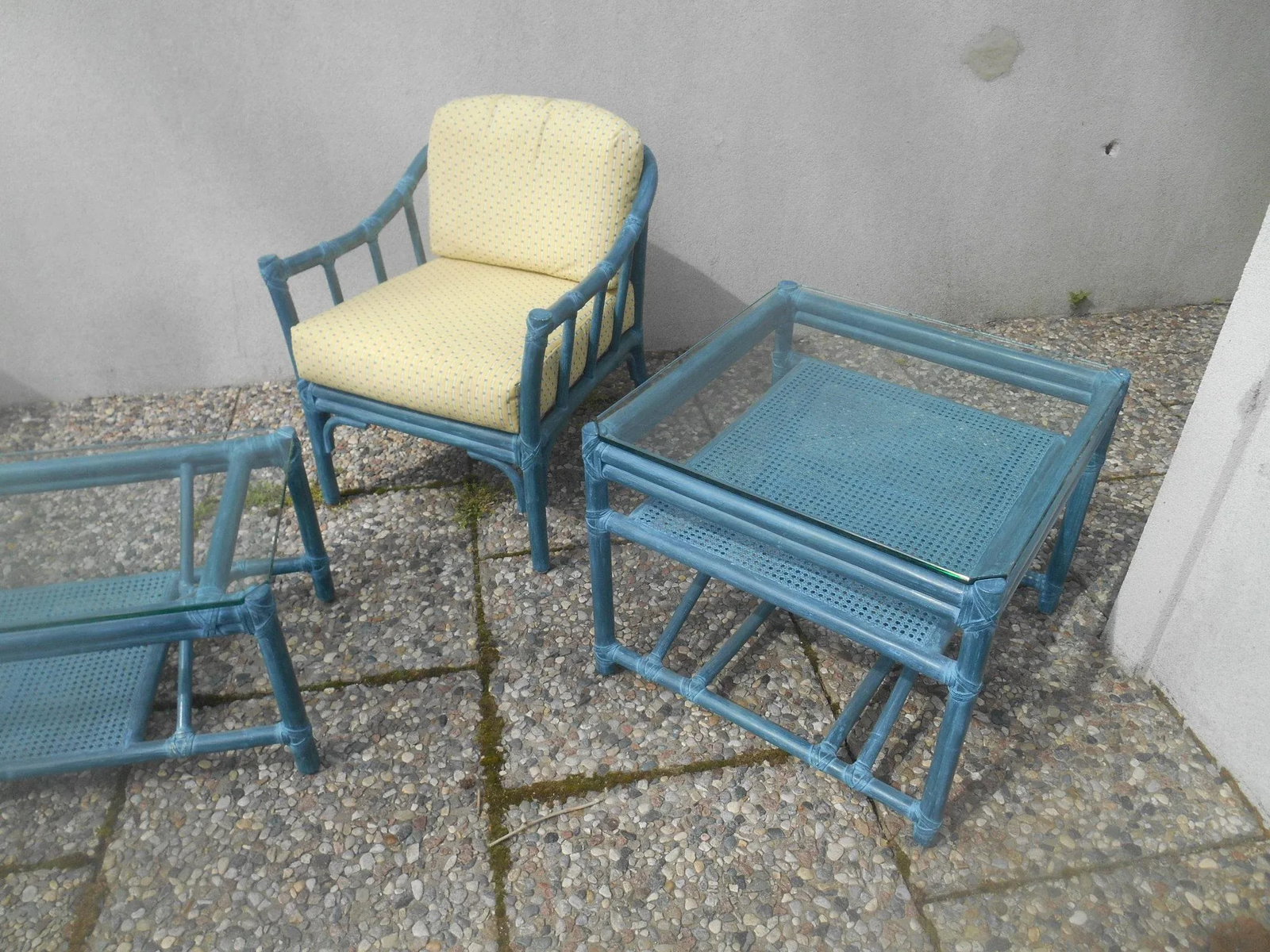 Stunning Vintage 4 Piece McGuire Sunroom / Patio Set - 5