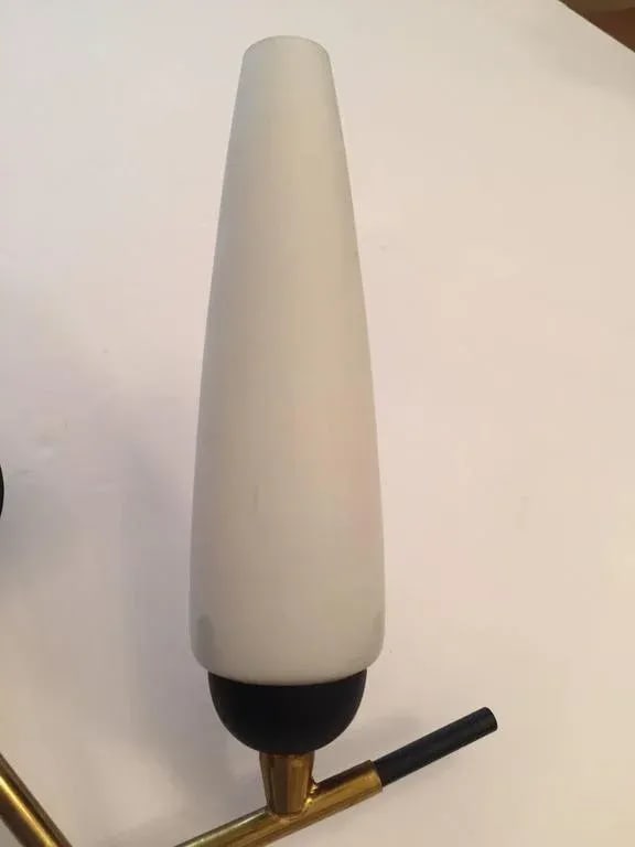 1960s French Lunel Wall Lights - a Pair - 4