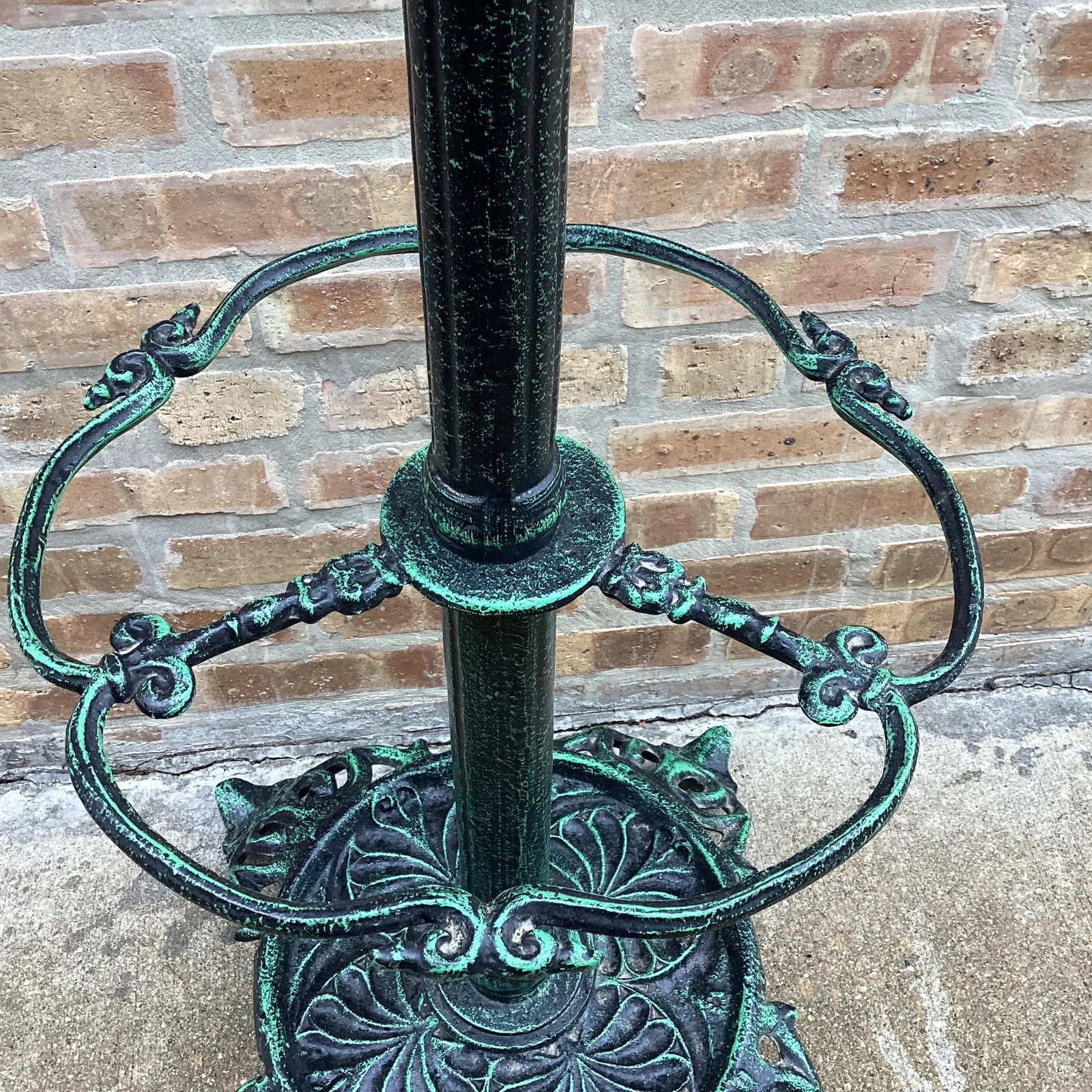Antique English Style Cast Iron Coat Rack 1940 - 5