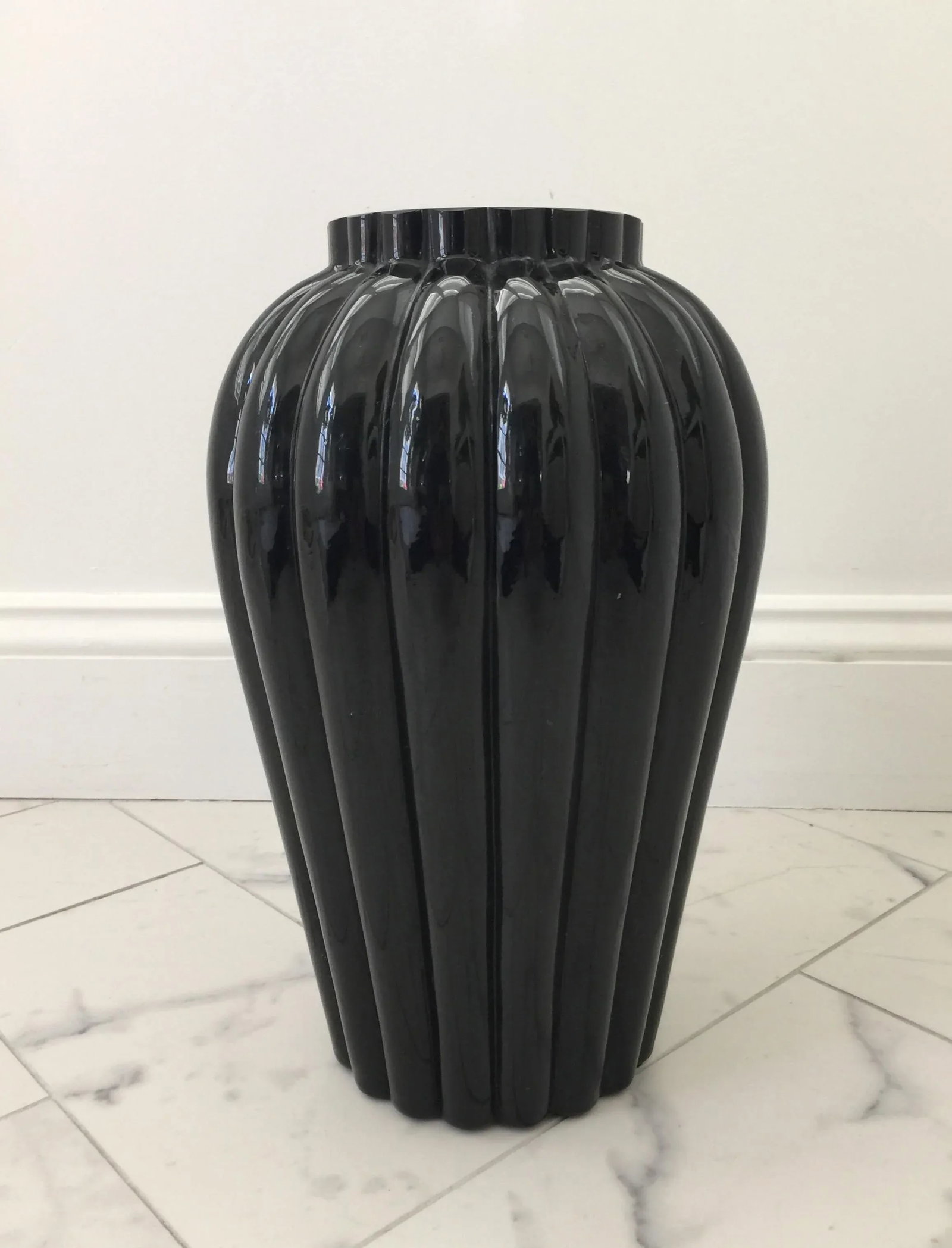 George Sakier for Fostoria Glass Company "Lotus" Vase - 2