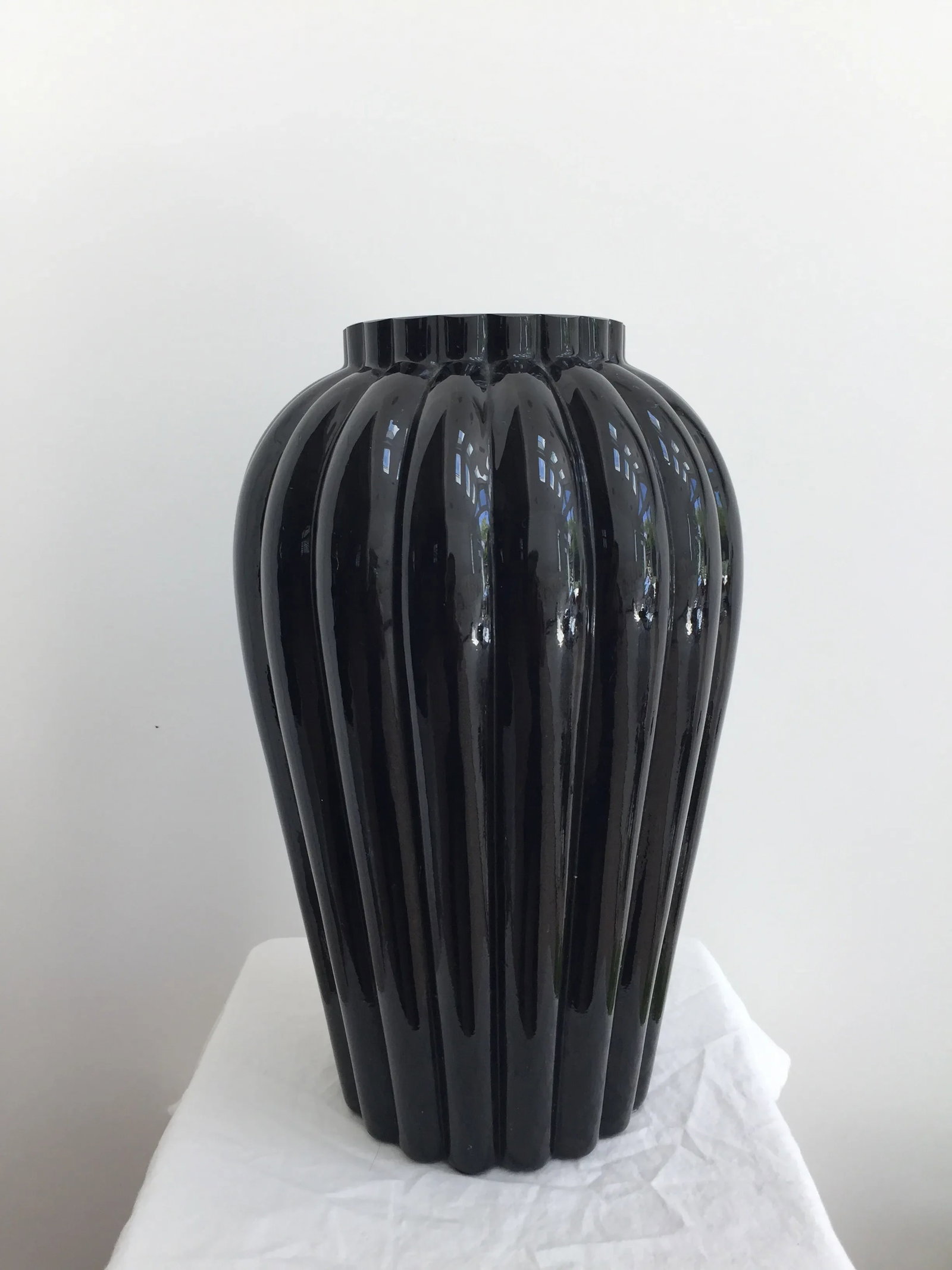 George Sakier for Fostoria Glass Company "Lotus" Vase - 6