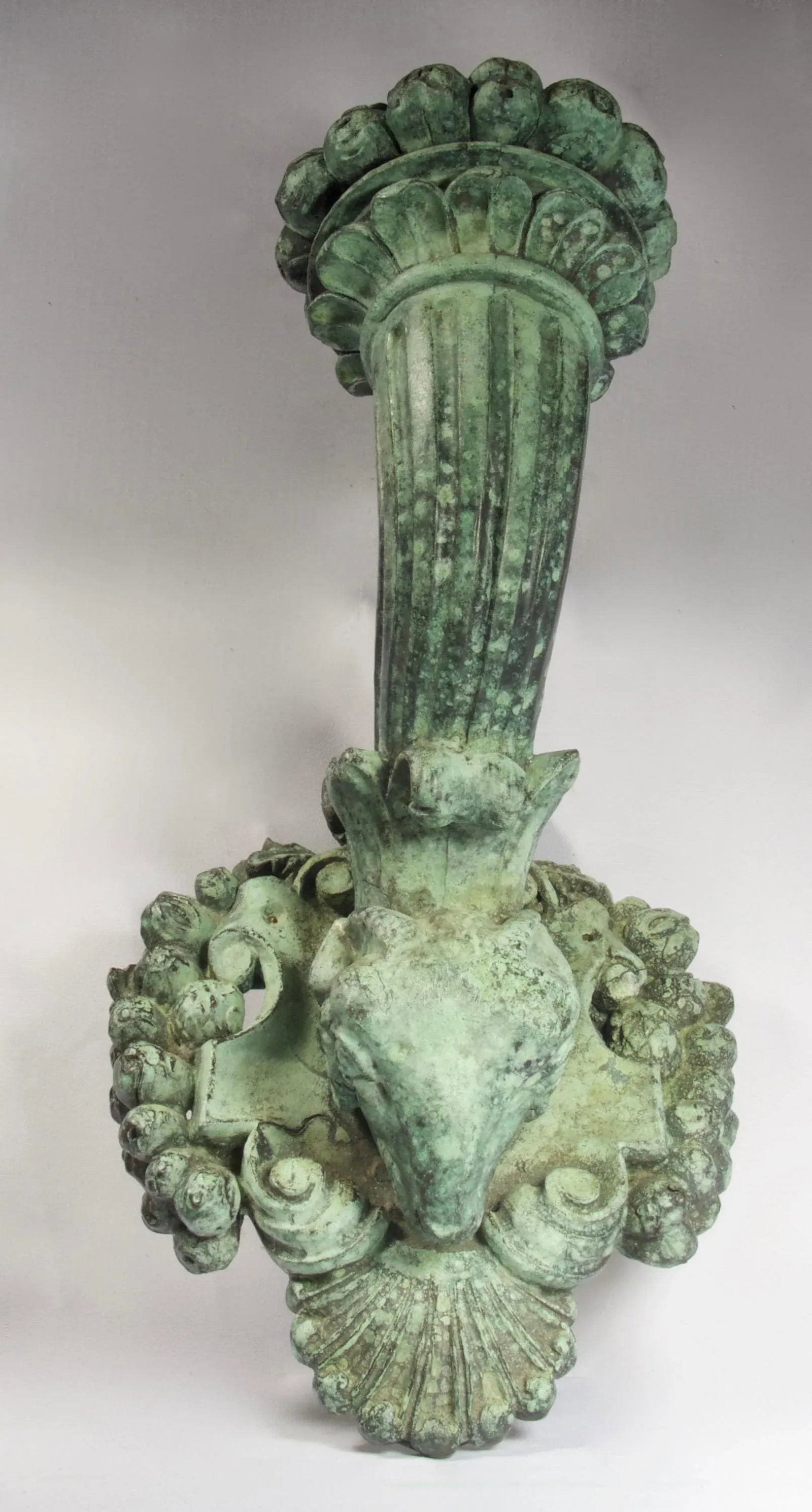 Bronze Torch Sconce - 2