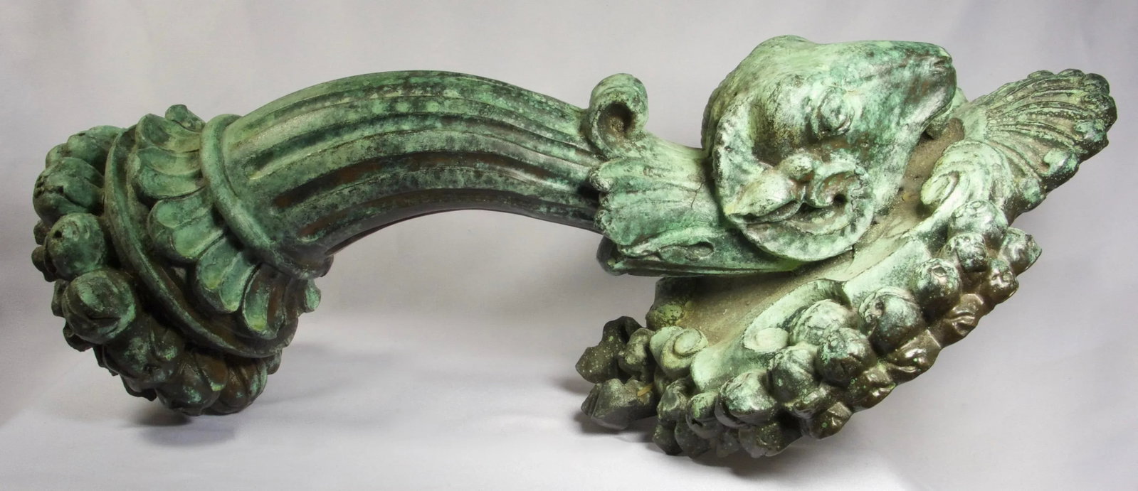 Bronze Torch Sconce - 4