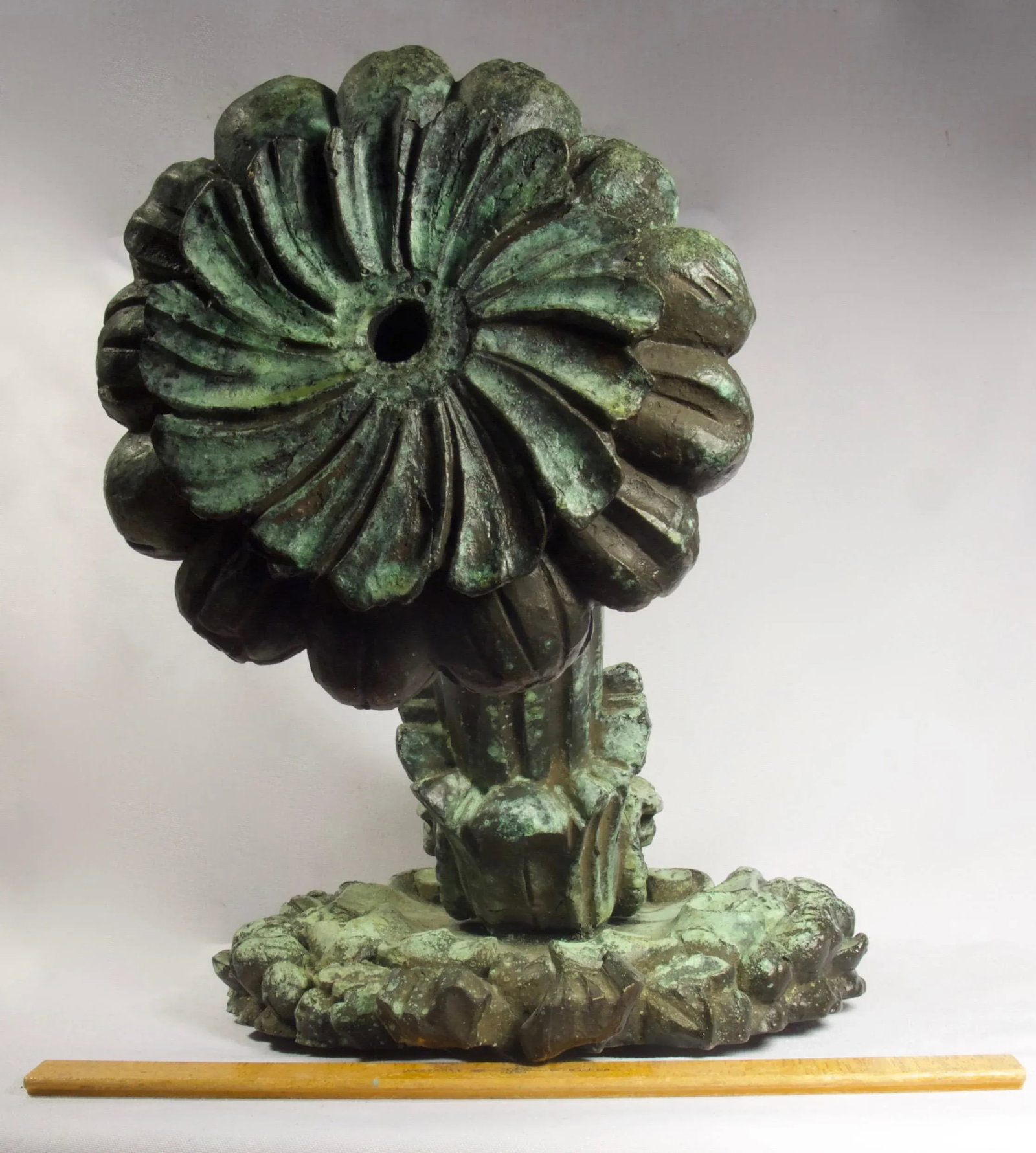 Bronze Torch Sconce - 6