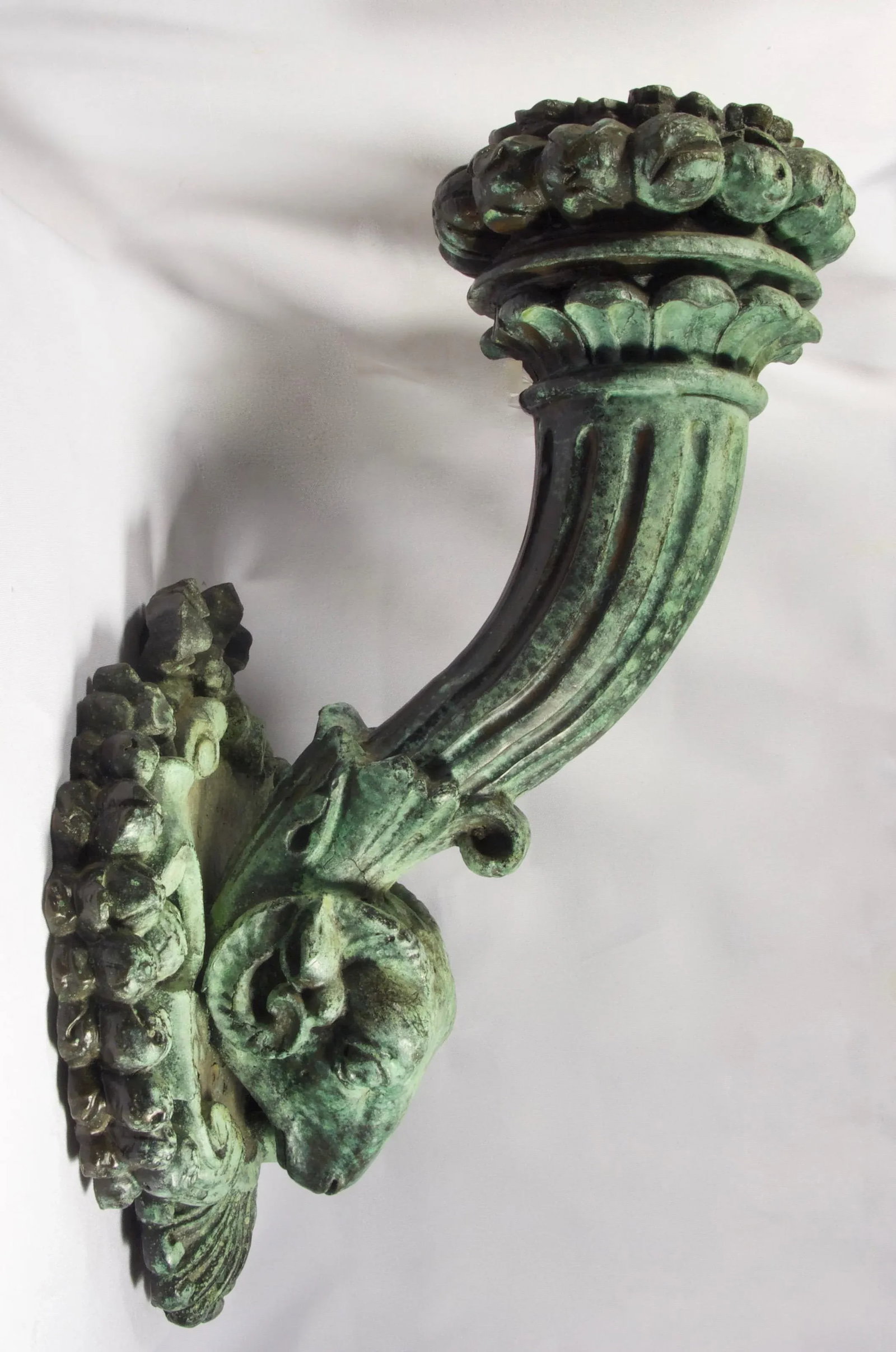 Bronze Torch Sconce - 7