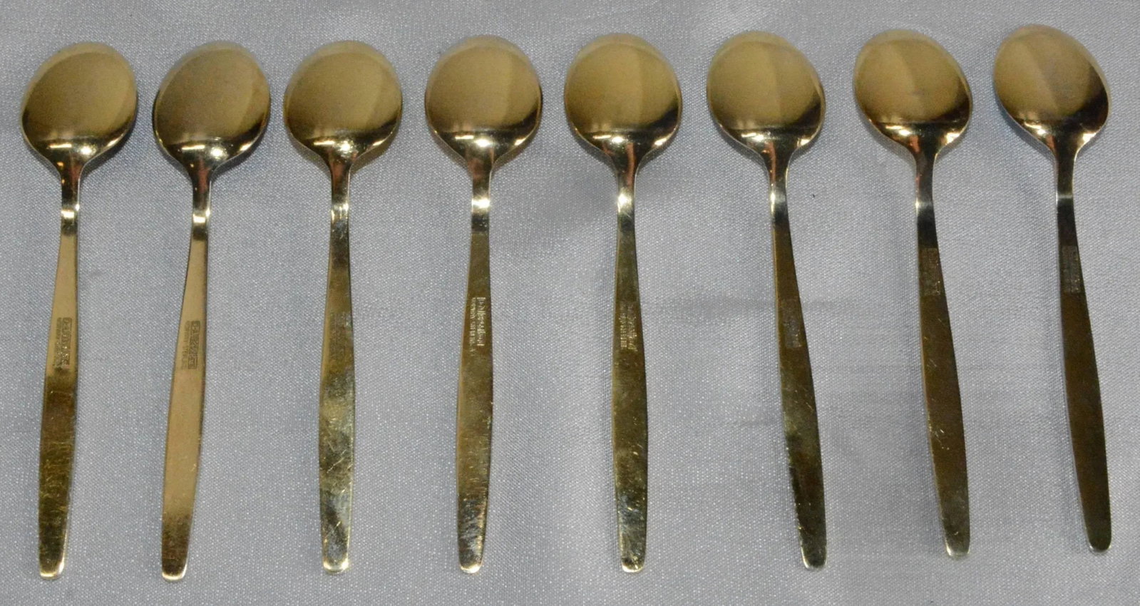 David-Andersen Norwegian Sterling Silver and Enamel Demitasse Spoon Set in Case - 5