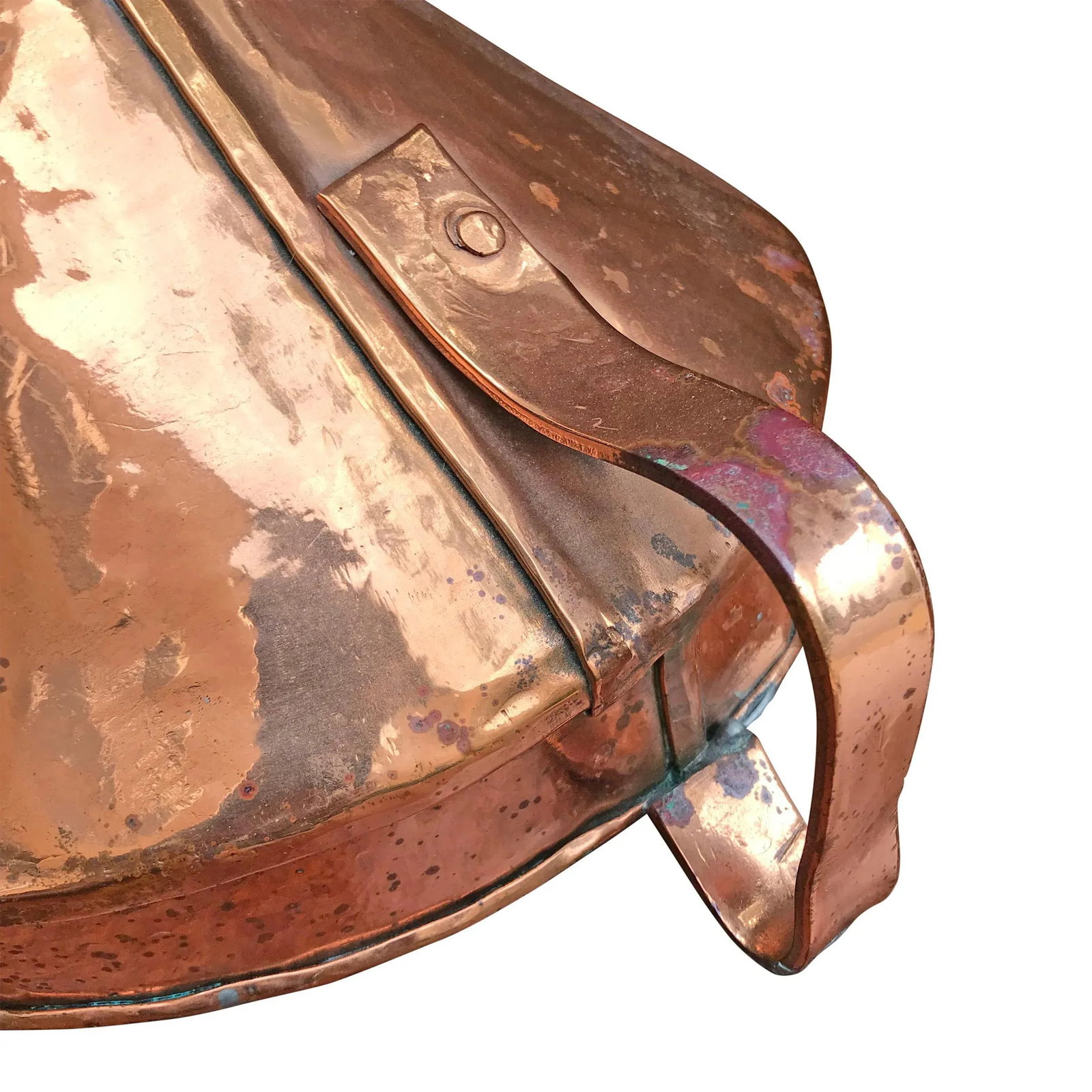 Set of Three Early 20th Century English Copper Funnels - 3
