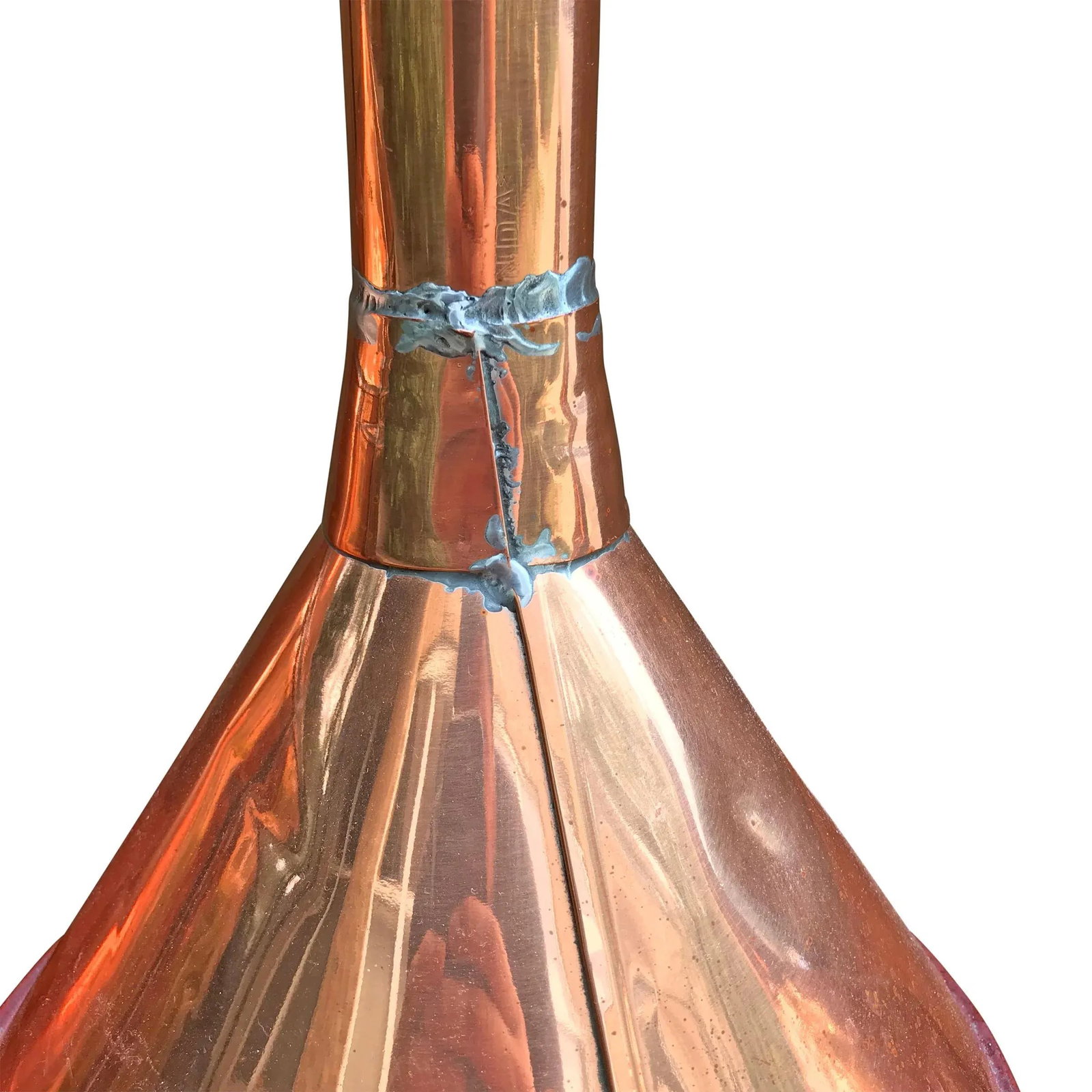 Set of Three Early 20th Century English Copper Funnels - 7