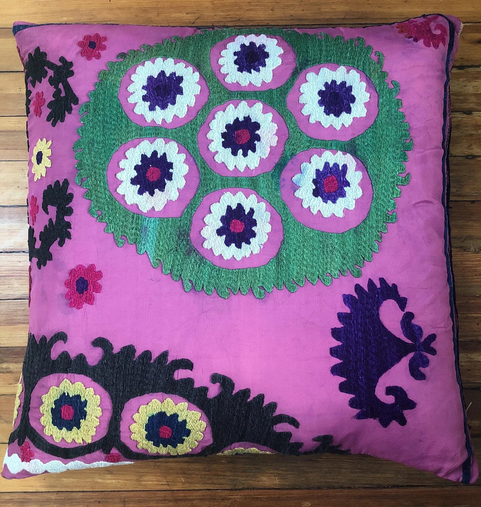 Turkish Suzani Pillows - A Pair - 2