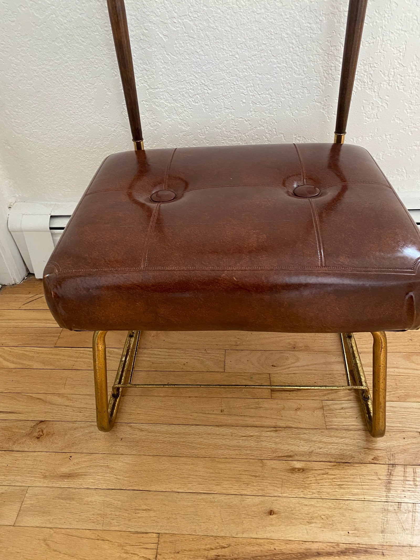 Mid 20th Century Marvelous Mid-Century Modern "Val-O-Seat" Valet Stand/Chair by Pearl Wick - 6