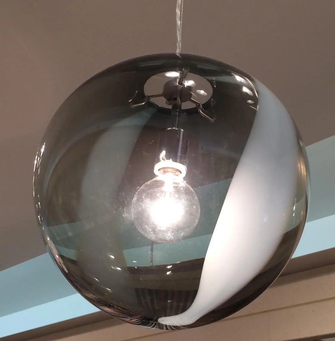 Nolan Sphere by Helen Bilt - Hand Blown Glass - 12