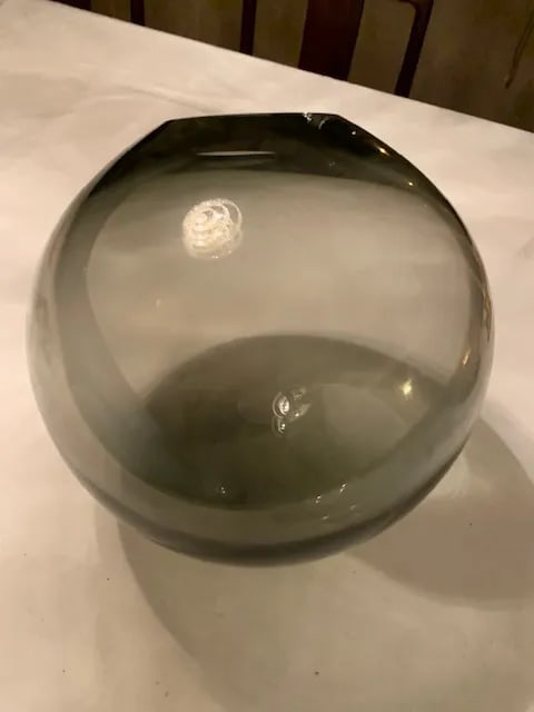 Nolan Sphere by Helen Bilt - Hand Blown Glass - 4