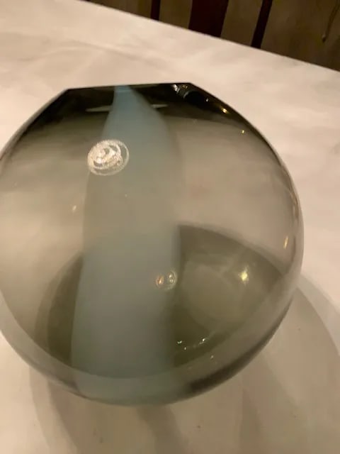 Nolan Sphere by Helen Bilt - Hand Blown Glass - 5
