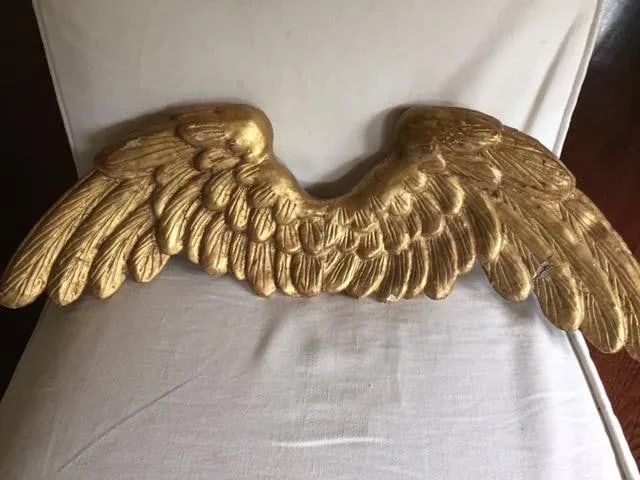 18th Century French Gilded Antique Wings - 10
