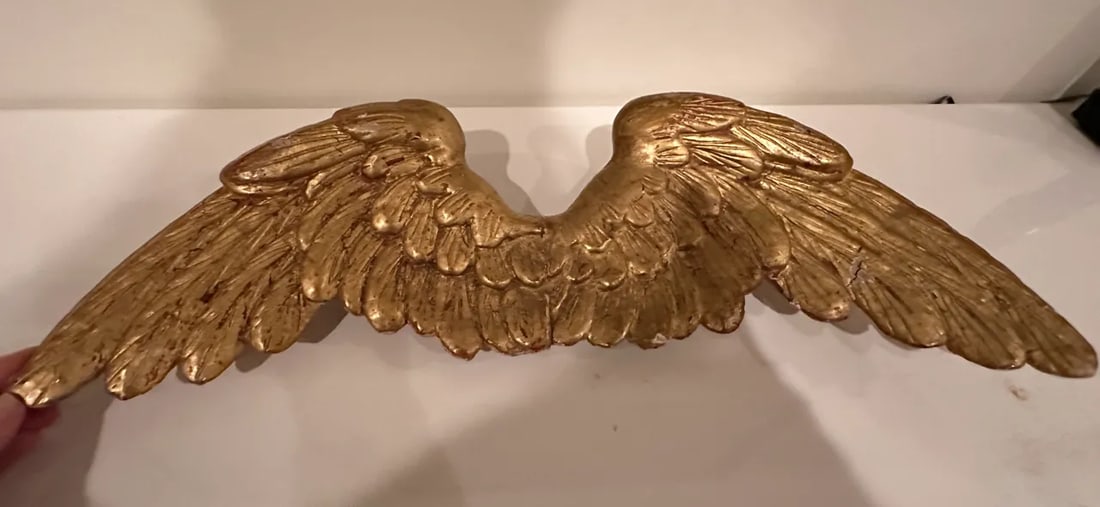 18th Century French Gilded Antique Wings - 2