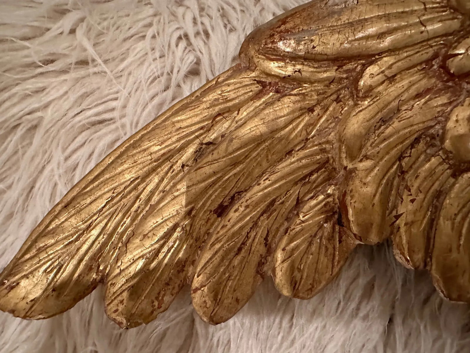 18th Century French Gilded Antique Wings - 3
