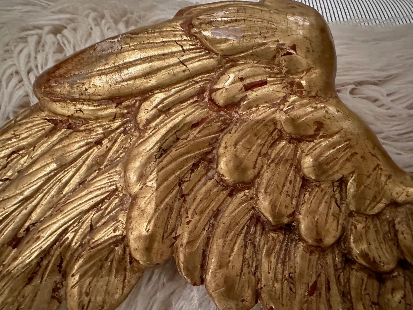 18th Century French Gilded Antique Wings - 4
