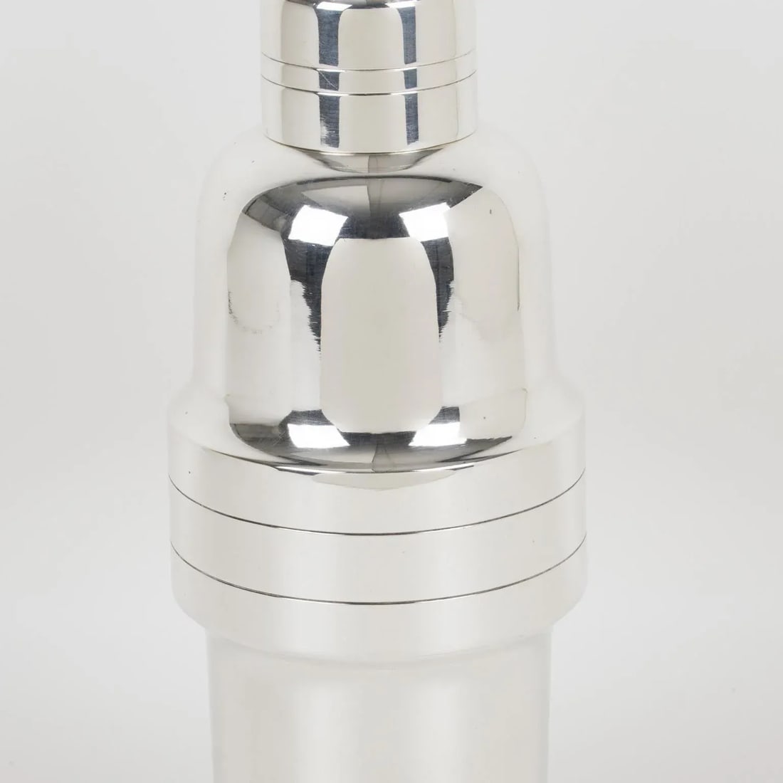 Art Deco Silver Plate Cocktail Shaker by CGF Lyon, France - 5