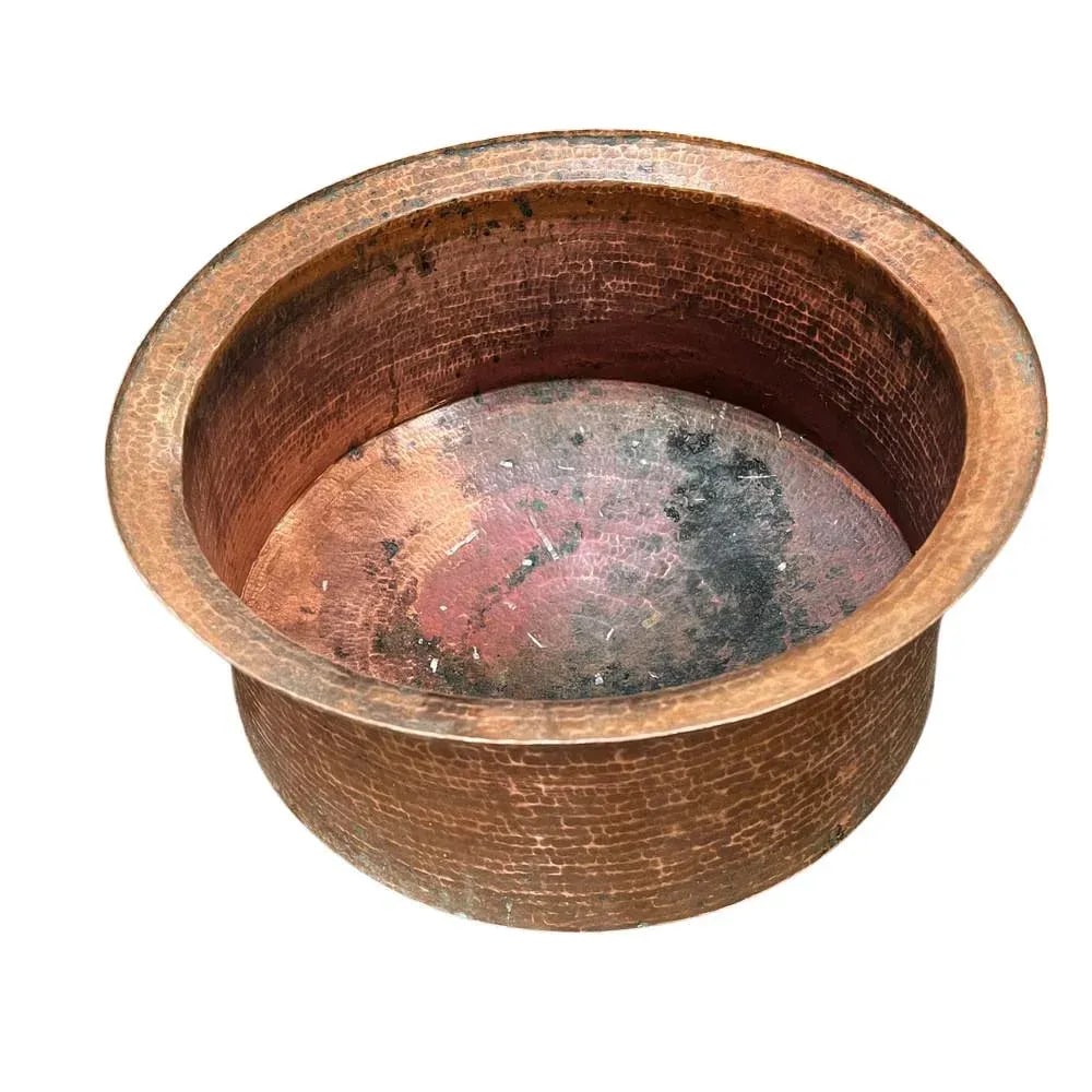 Vintage Copper Planter - 3