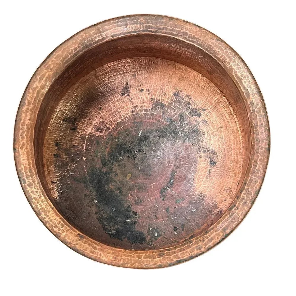 Vintage Copper Planter - 5