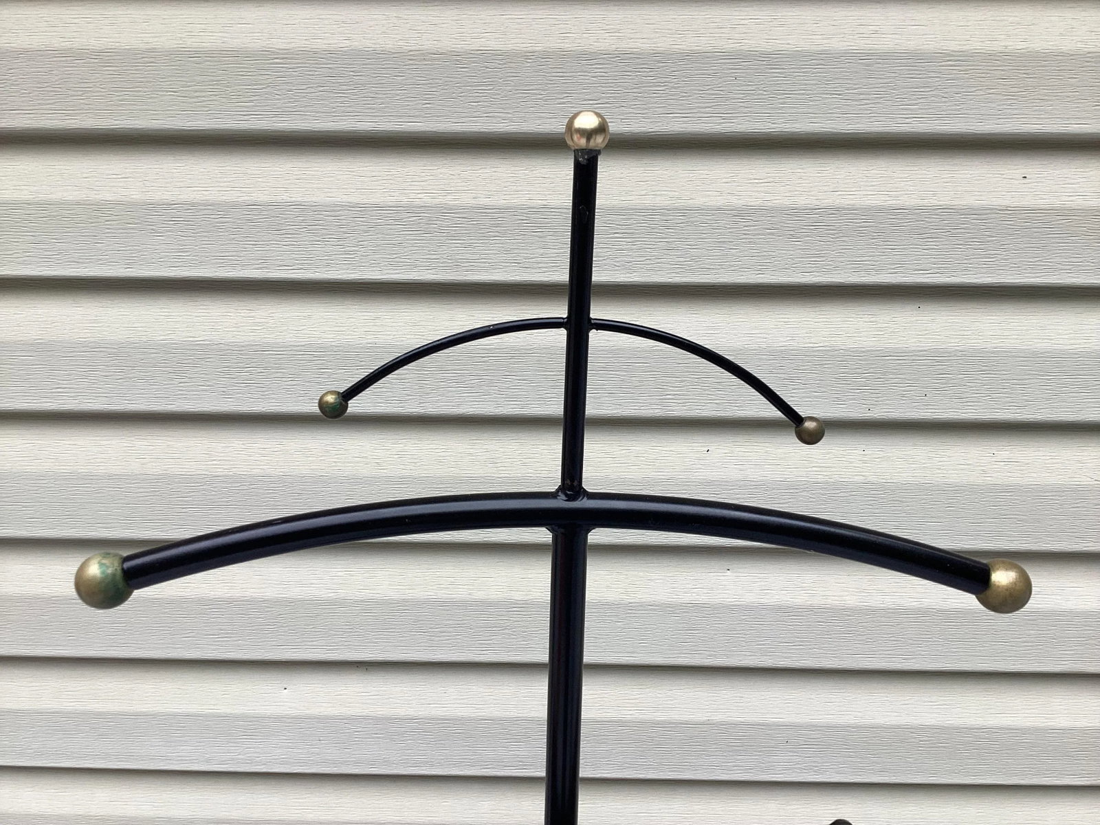 1980s Vintage Post Modern Metal Valet - 2