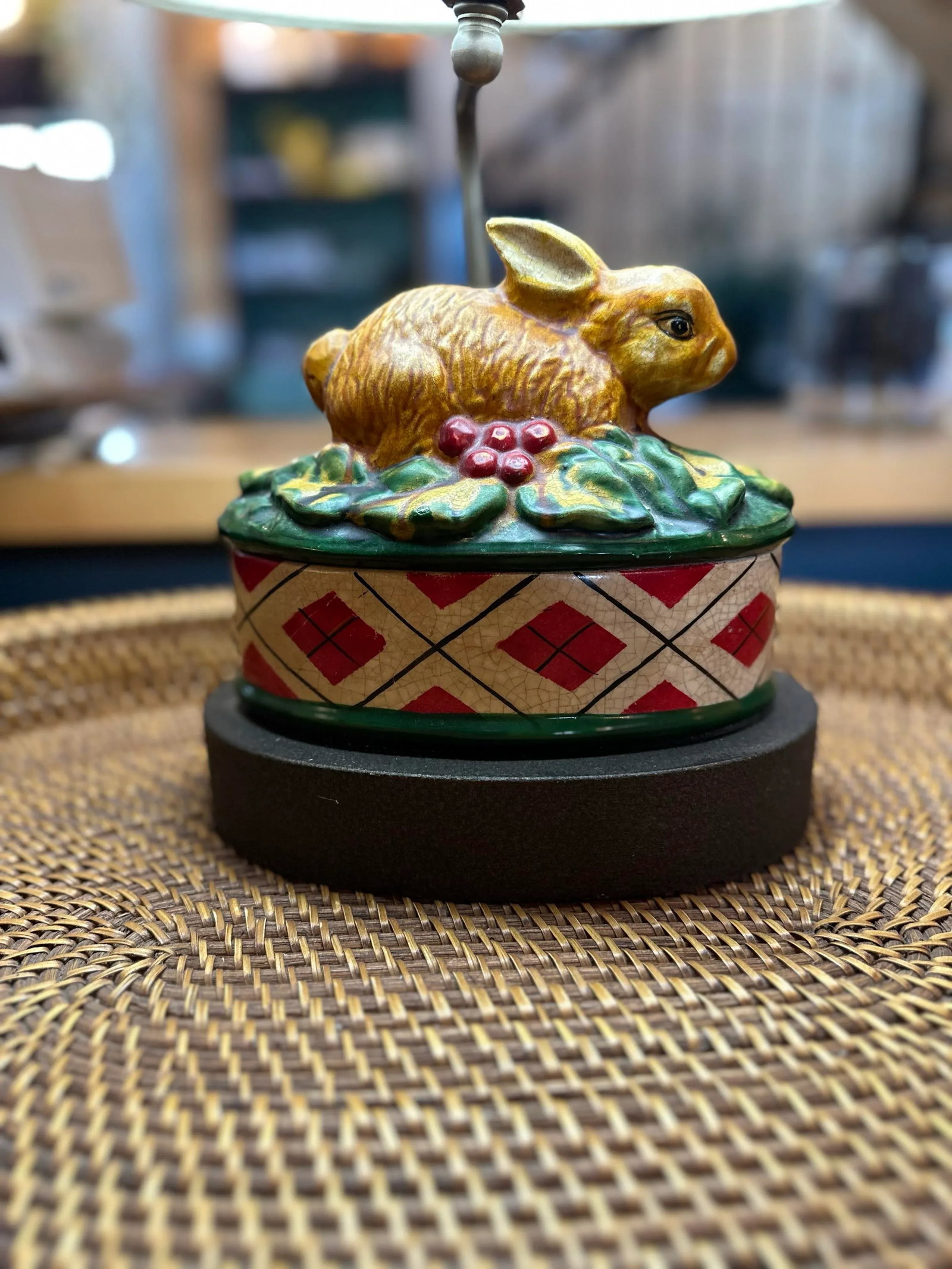 1930's Easter Bunny Lamp - 6