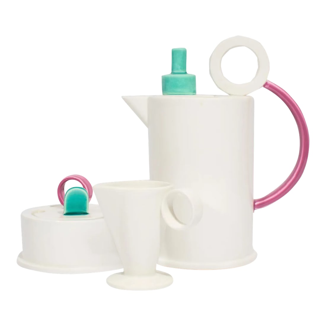 Marco Zanini Bitossi "Hollywood" Postmodern Tea or Coffee Set (1 of 10)