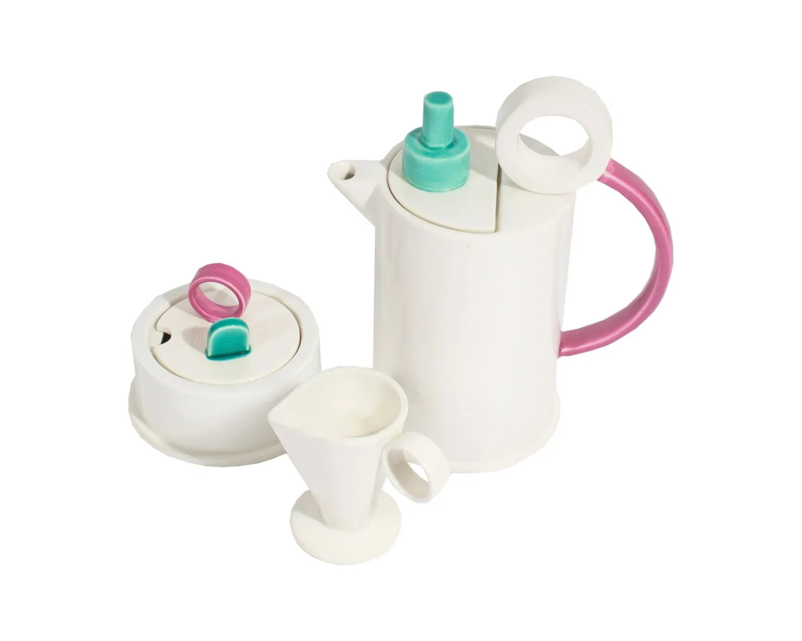 Marco Zanini Bitossi "Hollywood" Postmodern Tea or Coffee Set - 2