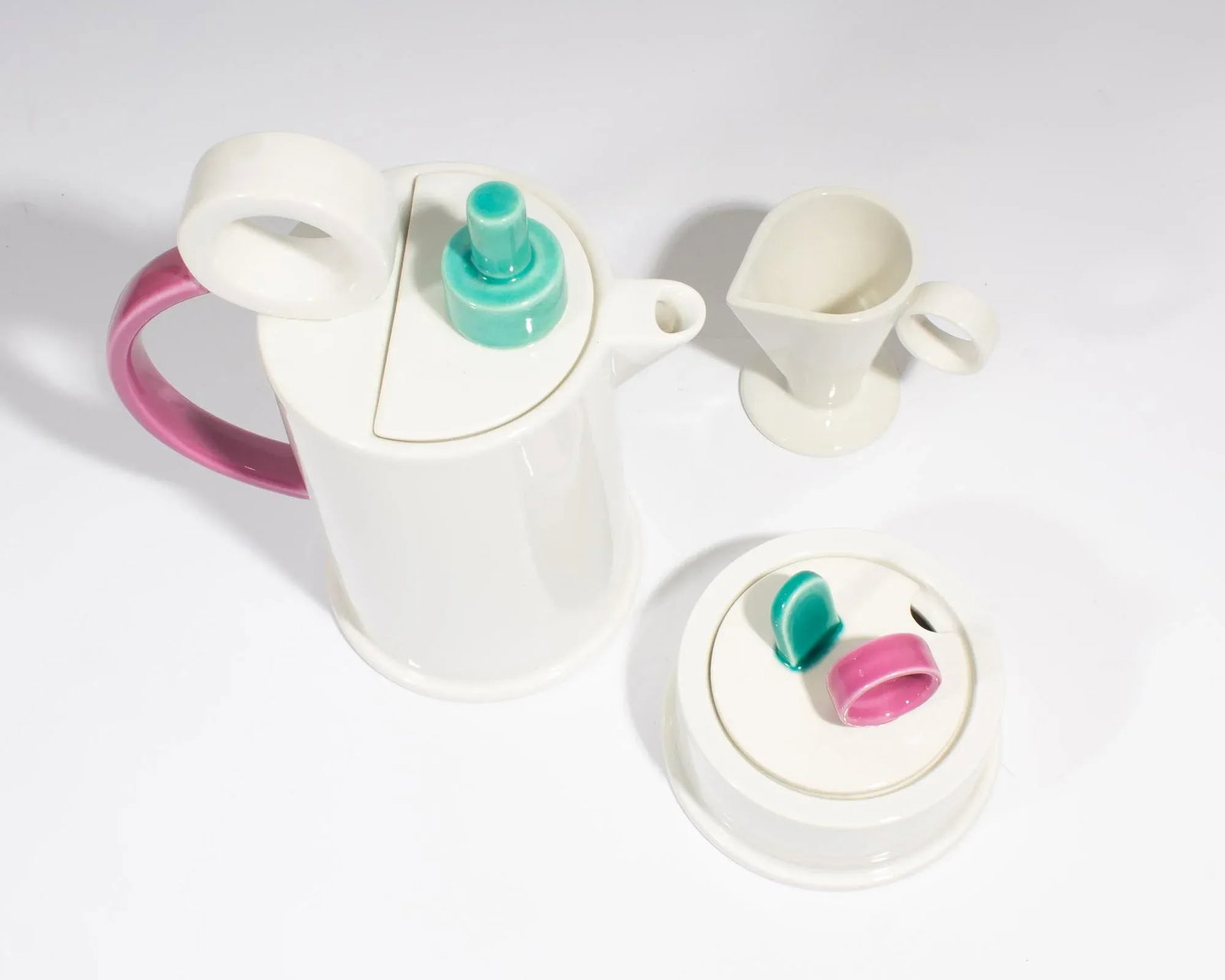 Marco Zanini Bitossi "Hollywood" Postmodern Tea or Coffee Set - 3
