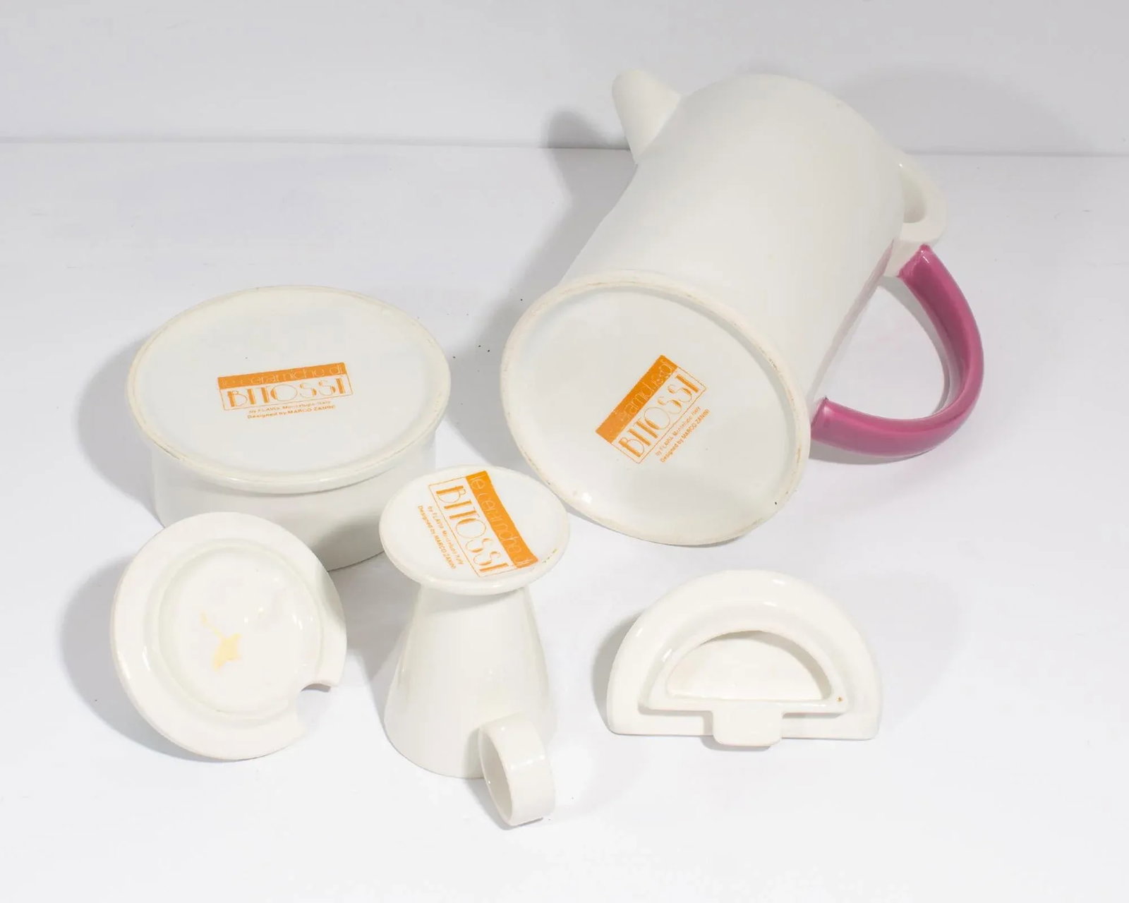 Marco Zanini Bitossi "Hollywood" Postmodern Tea or Coffee Set - 4