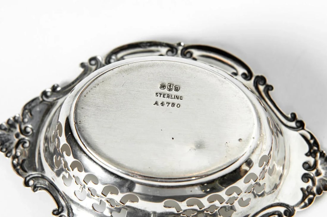 Vintage Sterling Silver Tableware - Set of 10 - 5