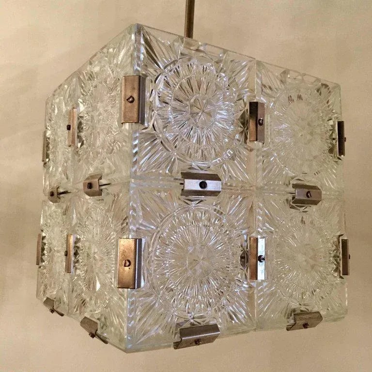 1960s Czech Kamenicky Senov Crystal Pendant - 2
