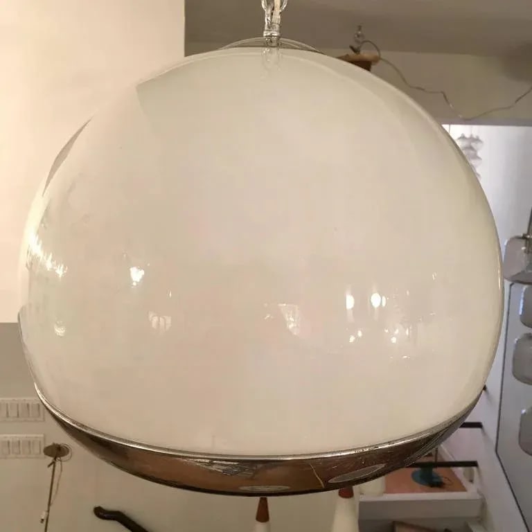 Lumi Italian 1970s Space Age Pendant - 6