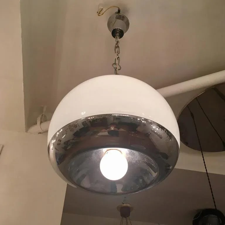 Lumi Italian 1970s Space Age Pendant - 7