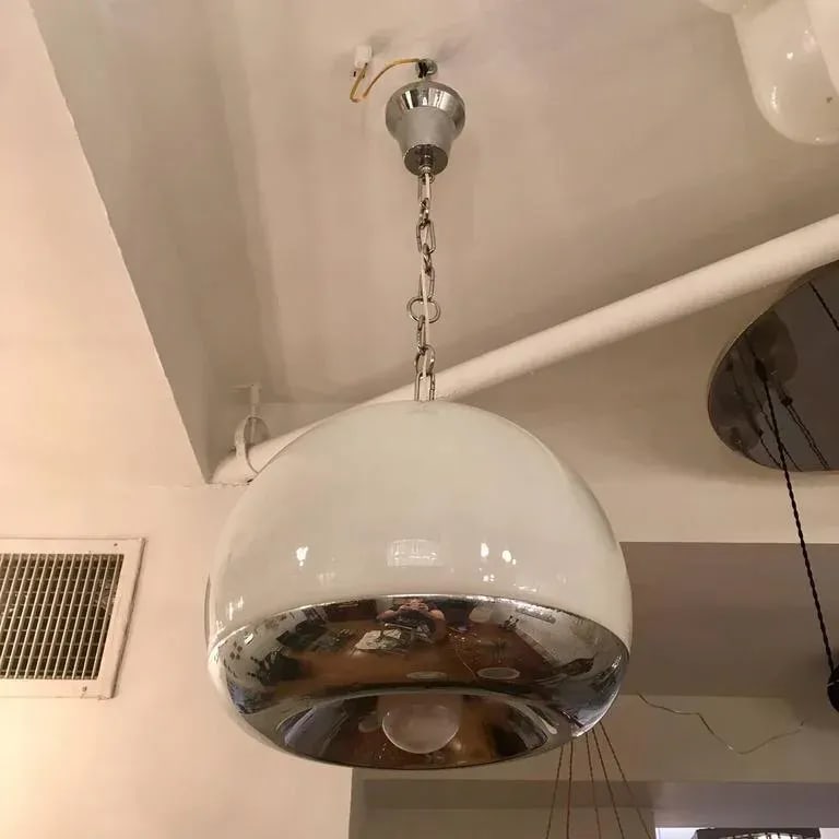 Lumi Italian 1970s Space Age Pendant - 8