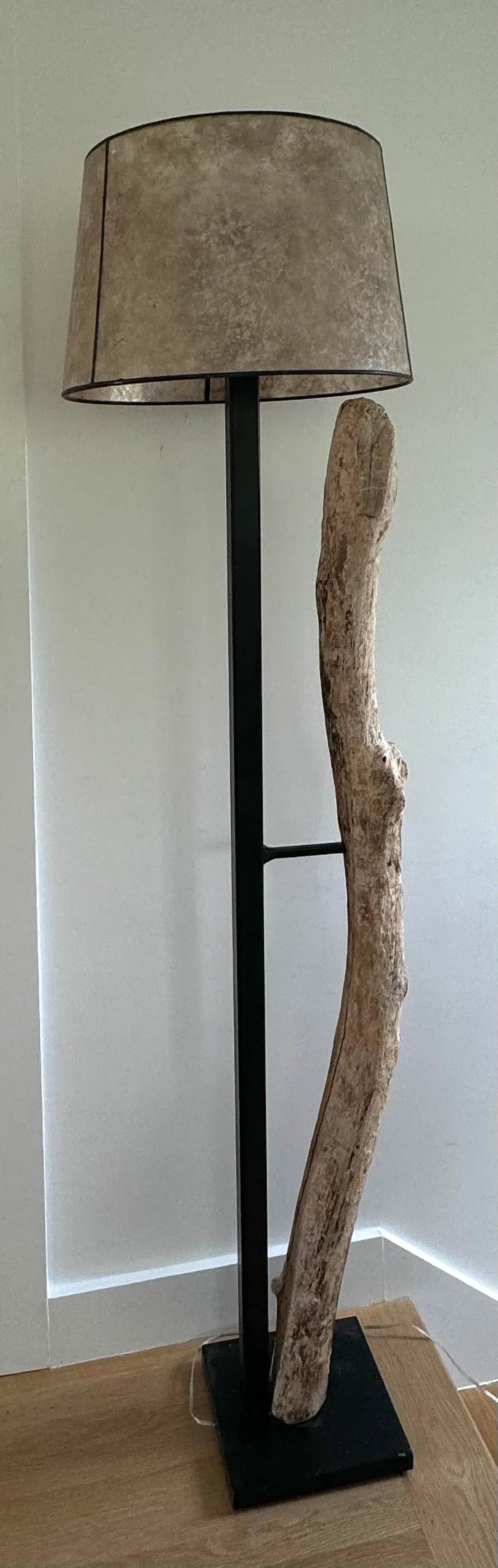 Rustic Kennebunkport Driftwood Floor Lamp - 2