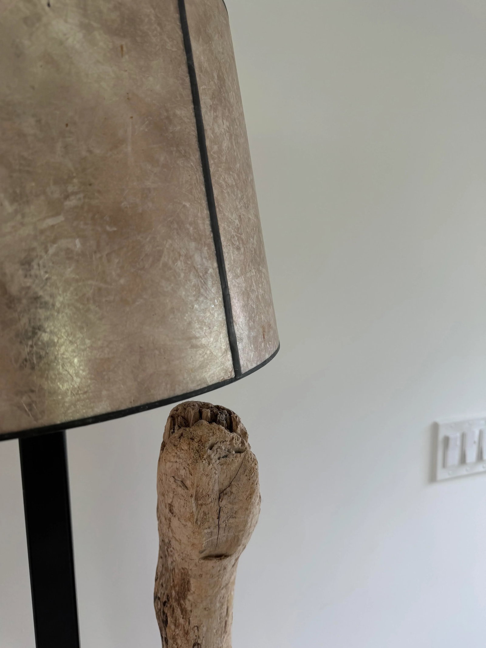 Rustic Kennebunkport Driftwood Floor Lamp - 3