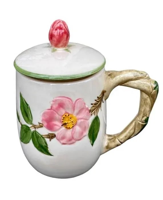 Vintage Franciscan Desert Rose Complete Tea Set- 17 Pieces - 5