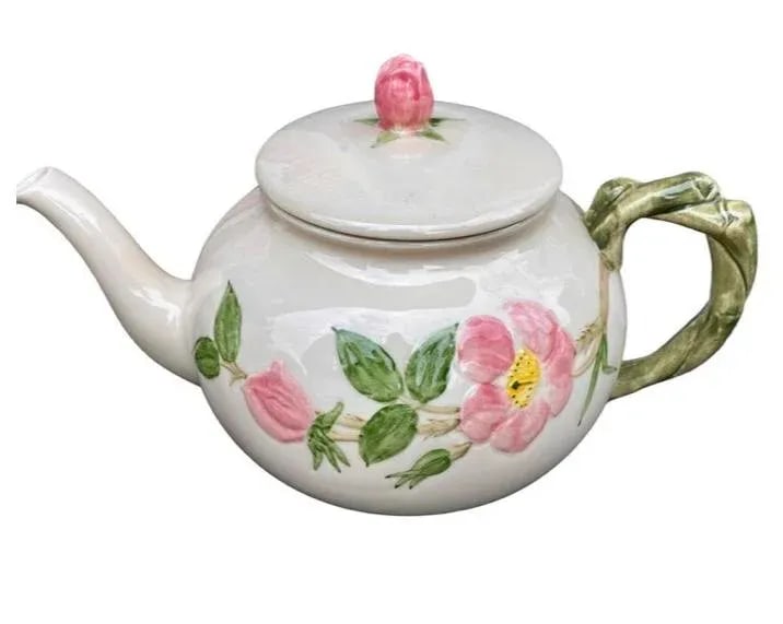 Vintage Franciscan Desert Rose Complete Tea Set- 17 Pieces - 6