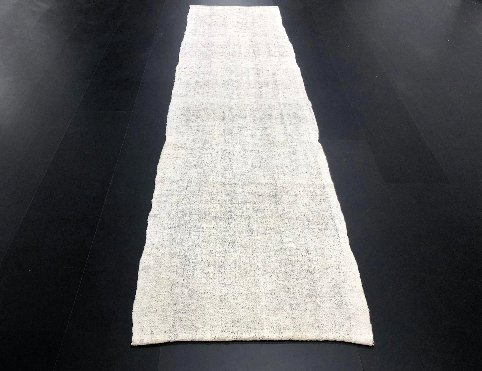 1960s Vintage Turkish Wool Handmade Nomadic Kilim Runner Rug - 2'6'' * 9'8'' - 5