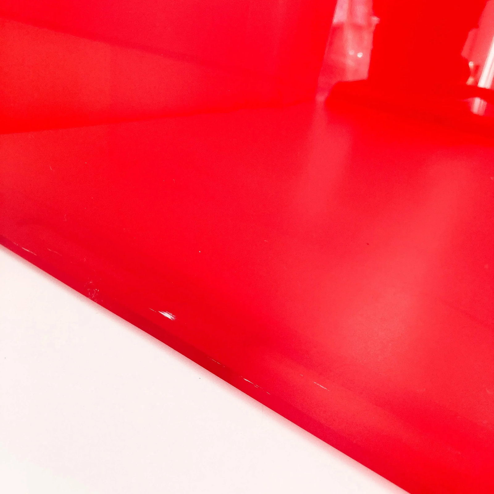 Giotto Stoppino for Kartell Translucent Red Magazine Holder, 1972 Italian Plastic Magazine Rack - 10