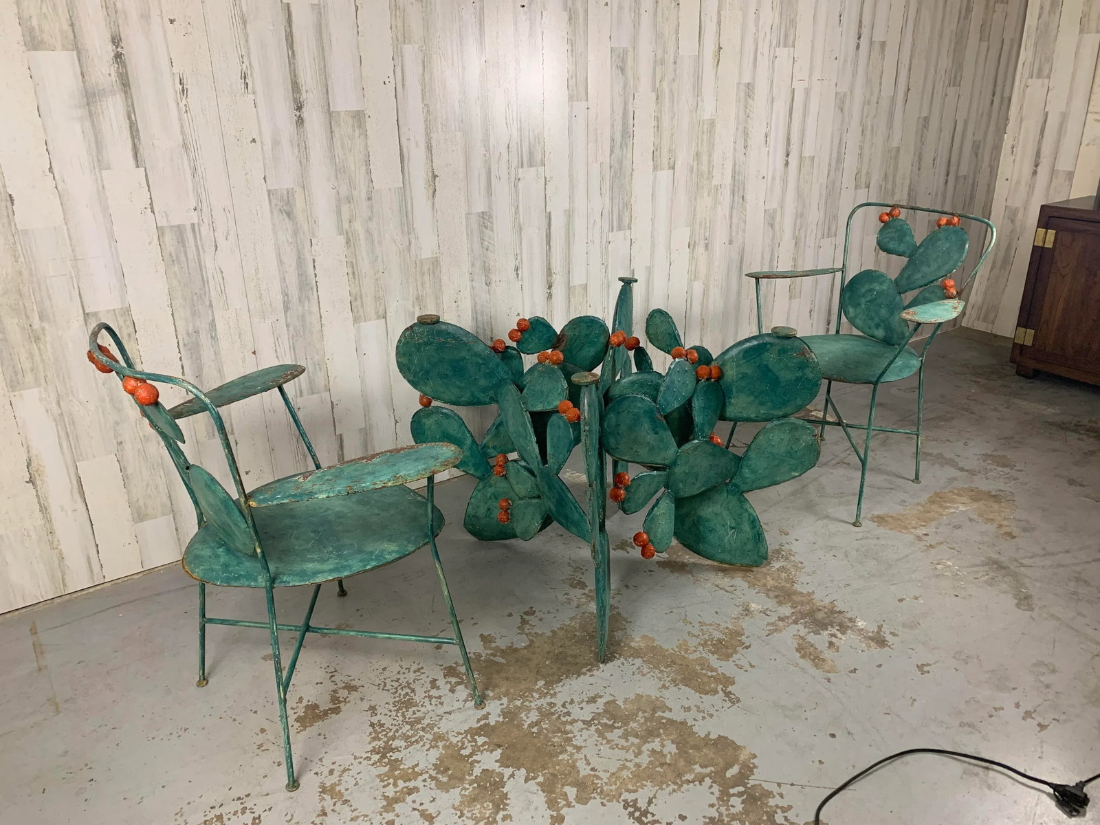 Prickly Pear Cactus Sculpture / Table Base - 11