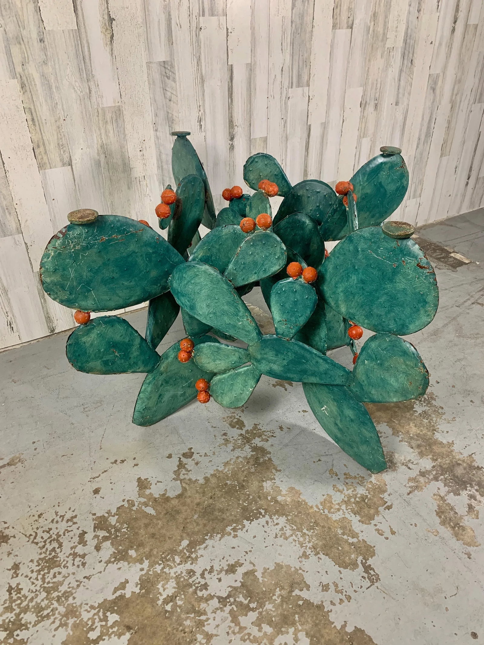 Prickly Pear Cactus Sculpture / Table Base - 2