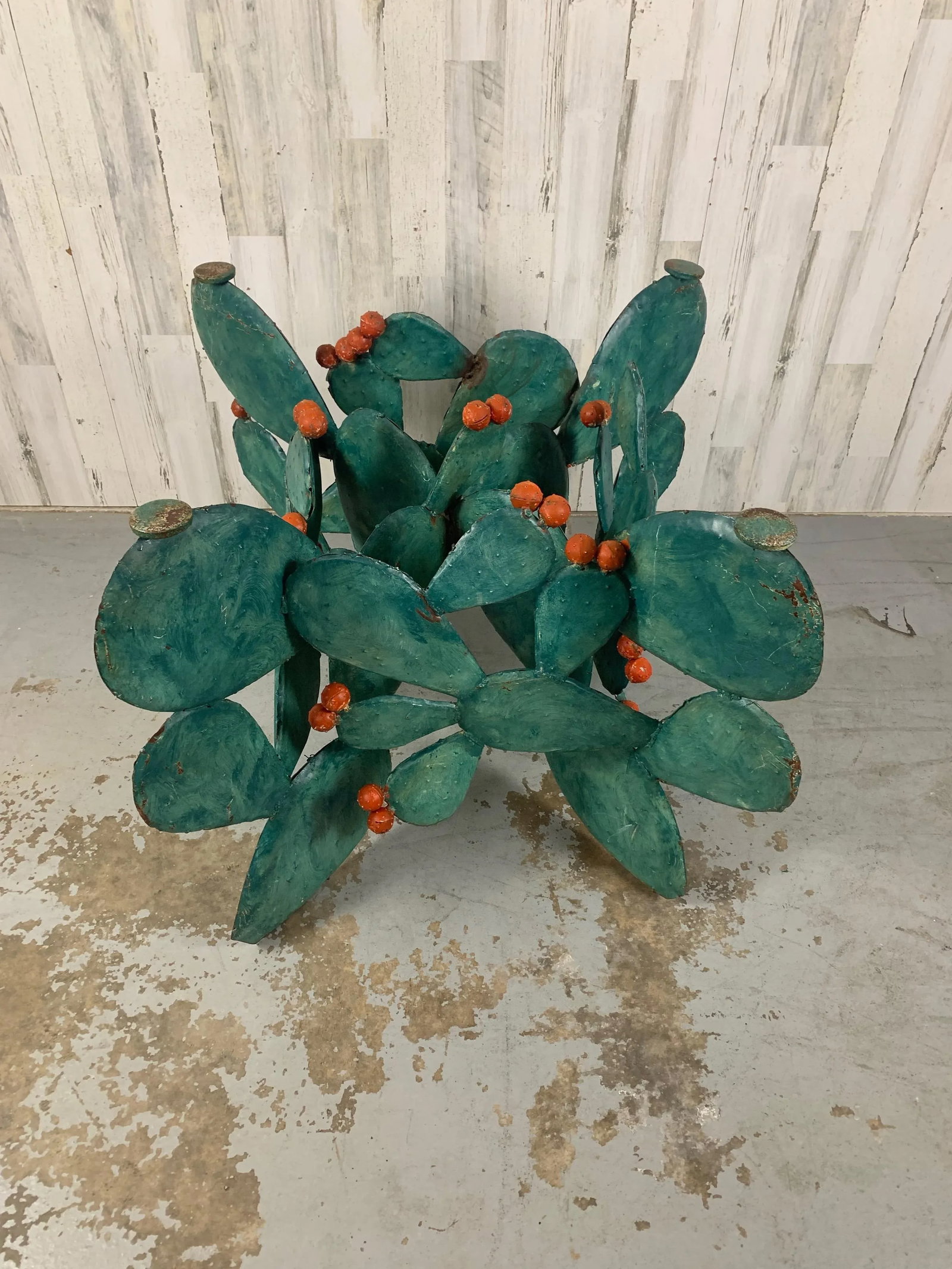 Prickly Pear Cactus Sculpture / Table Base - 3