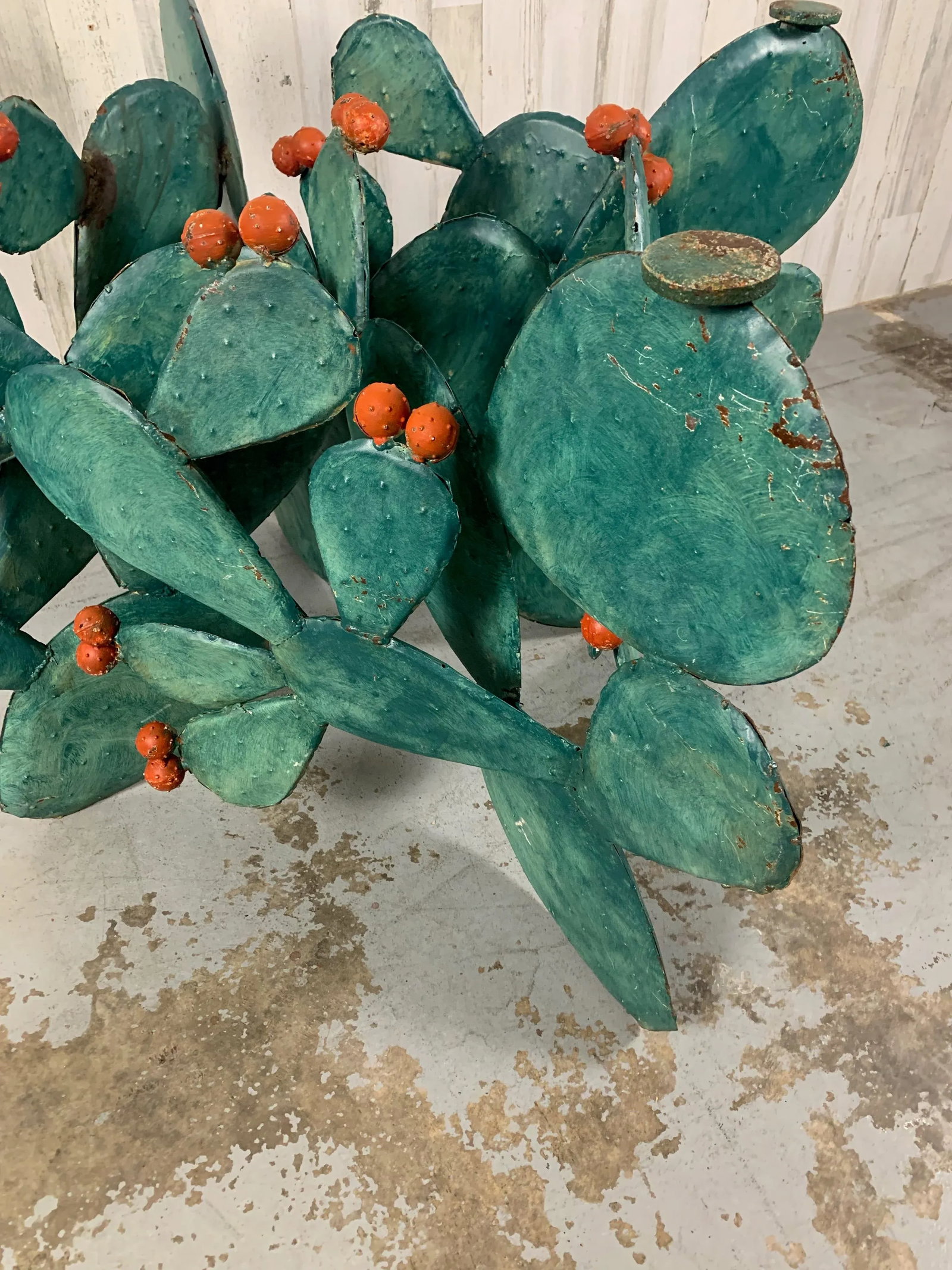 Prickly Pear Cactus Sculpture / Table Base - 4